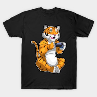 Tiger Gamer Controller T-Shirt